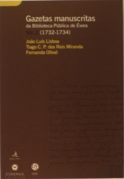 Bertrand.pt - Gazetas Manuscritas da biblioteca Pública de Évora - Volume 2 (1732-1734)