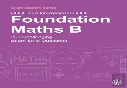 Gcse And International Gcse Foundation Maths B