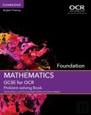 Gcse Mathematics For Ocr Foundation Problem-Solving Book