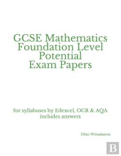 Bertrand.pt - Gcse Mathematics Foundation Level Potential Exam Papers