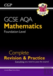 Gcse Maths Aqa Complete Revision & Practice: Foundation Inc Online Ed, Videos & Quizzes: For The 2025 And 2026 Exams