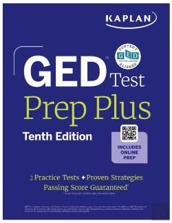Bertrand.pt - Ged Test Prep Plus, Tenth Edition (2026): Includes A Diagnostic Pretest, 2 Full Length Practice Tests, 1000+ Practice Questions, And 60+ Online Videos