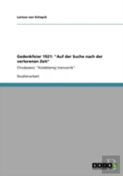 Gedenkfeier 1921