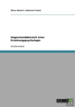 Bertrand.pt - Gegenstandsbereich Einer Erziehungspsychologie