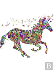 Gemstone Unicorn Notebook