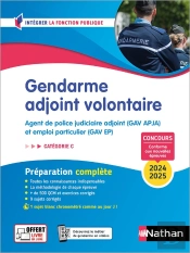 Gendarme Adjoint Volontaire ; Catégorie C (Édition 2024/2025)