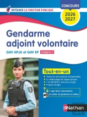 Gendarme Adjoint Volontaire ; Catégorie C (Édition 2026/2027)