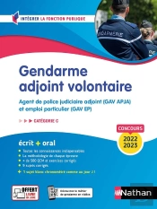 Gendarme Adjoint Volontaire - Tout-En-Un - (Ifp) Janvier 2022