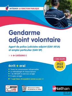 Bertrand.pt - Gendarme Adjoint Volontaire - Tout-En-Un - (Ifp) Janvier 2022