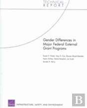 Gender Differences In Major Federal External Grant Programs