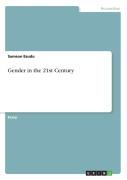 Gender In The 21st Century