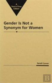 Gender Is Not A Synonym For Women