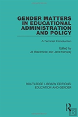 Bertrand.pt - Gender Matters In Educational Administration And Policy