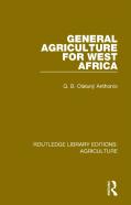 General Agriculture For West Africa