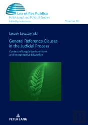 General Reference Clauses In The Judicial Process
