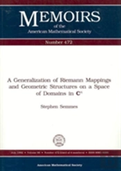 Generalization Of Riemann Mappings And Geometric Structures On A Space Of Domains In Cn
