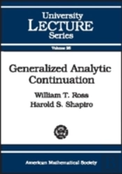 Generalized Analytic Continuation