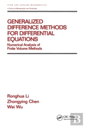 Generalized Difference Methods For Differential Equations