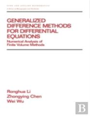 Generalized Difference Methods For Differential Equations
