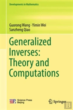 Bertrand.pt - Generalized Inverses: Theory And Computations