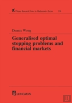 Bertrand.pt - Generalized Optimal Stopping Problems And Financial Markets