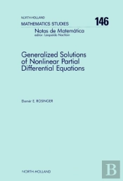 Generalized Solutions Of Nonlinear Partial Differential Equations