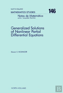 Bertrand.pt - Generalized Solutions Of Nonlinear Partial Differential Equations