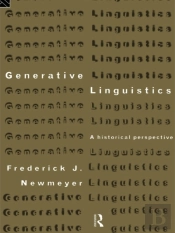 Generative Linguistics