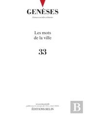 Geneses N 33 - Les Mots De La Ville