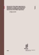 Geneva Act Of The Lisbon Agreement On Appellations Of Origin And Geographical Indications