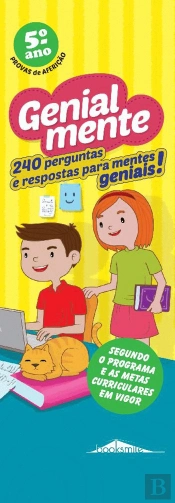 Genialmente 5.º Ano Provas de Aferição: 200 Perguntas e Respostas para Mentes Geniais
