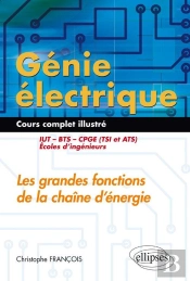 Génie Électrique - Cours Complet Illustré - Les Grandes Fonctions De La Chaîne D'Énergie - Iut, Bts, Cpge (Tsi Et Ats), Écoles D'Ingénieurs