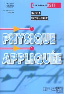 Bertrand.pt - Génie Mécanique Terminale Sti; Physique Appliquee; 13