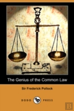 Bertrand.pt - Genius Of The Common Law (Dodo Press)