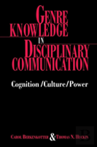 Genre Knowledge In Disciplinary Communication