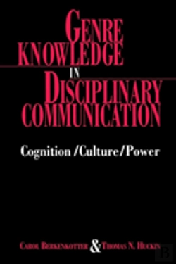 Bertrand.pt - Genre Knowledge In Disciplinary Communication