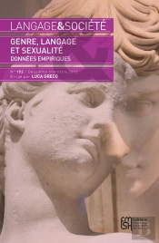Genre Langage Et Sexualite Donnees Empiriques