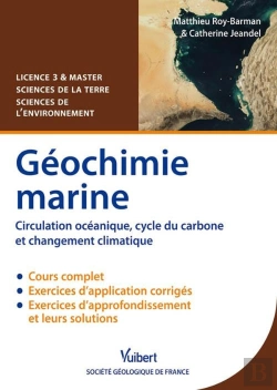Bertrand.pt - Géochimie Marine ; Circulation Océanique, Cycle Du Carbone, & Changement Climatique ; L3/M1/M2 ; Cours Et Exercices Corrigés