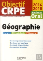 Geographie ; Admission Oral (Edition 2014/2015)