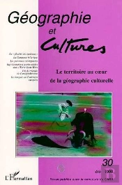Geographie Et Cultures, Le Territoire Au Coeur De La Geographie Culturelle