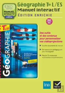 Bertrand.pt - Geographie Tles L/Es Edition 2012 - Cdrom Manuel Interactif Enrichi Pour La Classe
