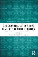 Geographies Of The 2020 U.S. Presidential Election