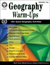 Geography Warm-Ups, Grades 5 - 8