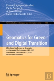 Geomatics For Green And Digital Transition