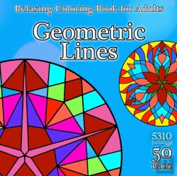 Bertrand.pt - Geometric Lines - Relaxing Coloring Book For Adults