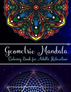 Bertrand.pt - Geometric Mandalas Coloring Book For Adults Relaxation