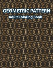 Geometric Pattern Adult Coloring Book