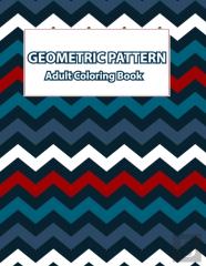 Geometric Pattern Adult Coloring Book