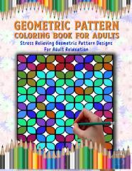 Geometric Pattern Coloring Book For Adults