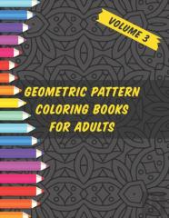 Geometric Pattern Coloring Books For Adults